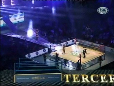 Rush vs Negro Casas, CMLL 8/1/2014 (hair vs hair)