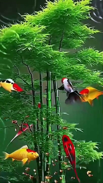 trees and fish shortvideo