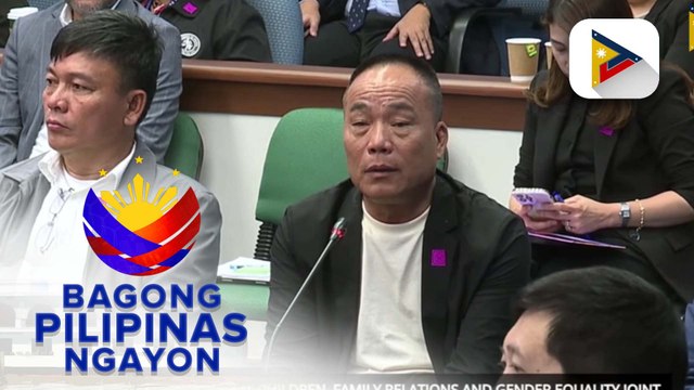 Kapatid ni dating presidential adviser Michael Yang na si Tony Yang, humarap sa pagdinig ng Senado ngayong araw; Tony Yang, sinasabing konektado sa mga ilegal na POGO sa bansa