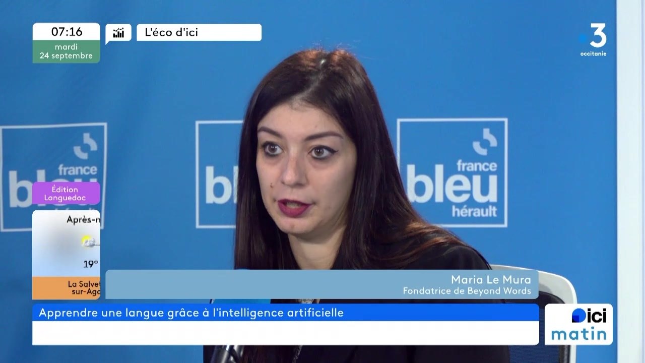 Maria Le Mura, fondatrice de Beyond Words