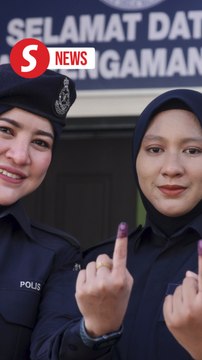 Mahkota polls: Early voter turnout at 35% as of 10am