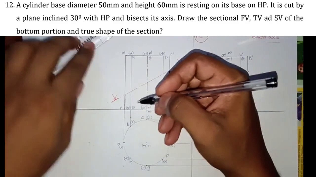 Engineering Graphics Class Module 2 _ IIT Mumbai Professor _Semester 1 and 2 _ Episode 8