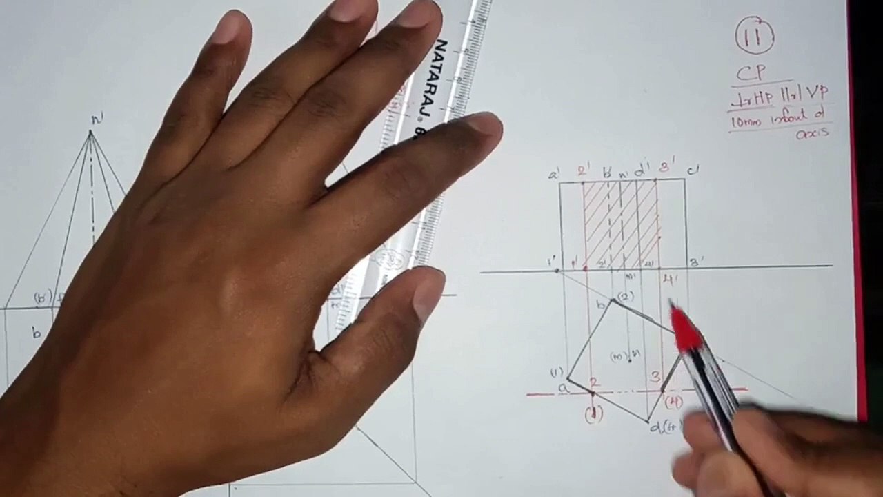 Engineering Graphics Class Module 2 _ IIT Bombay Professor _Semester 1 and 2 _ Episode 9