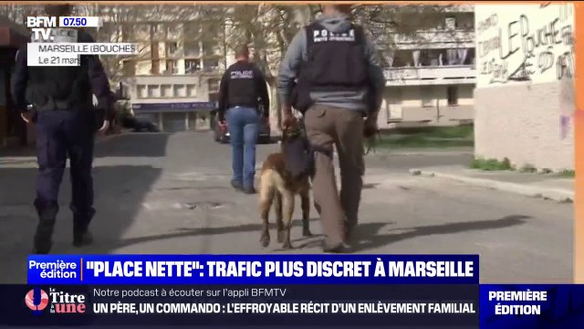 Trafic de drogues présent mais moins visible: bilan six mois après les opérations place nette à Marseille