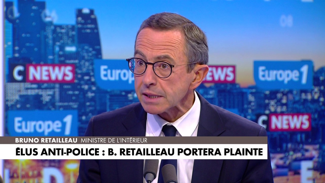 Le nouveau ministre de l'Intérieur Bruno Retailleau annonce porter plainte contre le député LFI Raphaël Arnault auteur d'un tweet anti-police