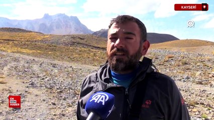 İbrahim Kiraz yamacında doğup büyüdüğü Erciyes'e 17 yılda 101 kez tırmandı