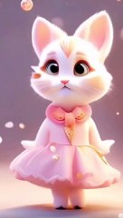 Pink cat dance #shorts#cat#dance