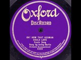 Irving Berlin - Oh, How That German Could Love (1910)