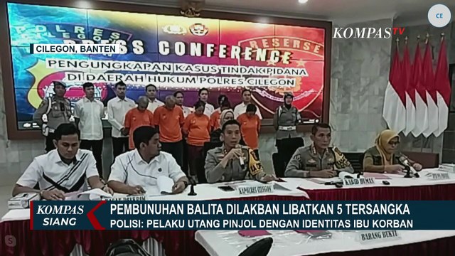Pembunuhan Balita Terlakban, Polisi: Pelaku Utang Pinjol Pakai Identitas Ibu Korban