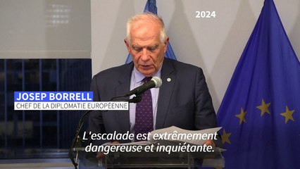 Liban: "nous sommes au bord d'une guerre totale", avertit Borrell