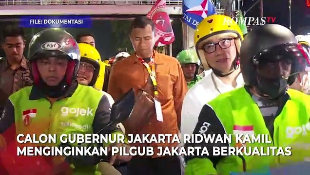 Ridwan Kamil-Suswono Sampaikan Keinginanya di Pilgub Jakarta: Naik Kelas dan Berkualitas