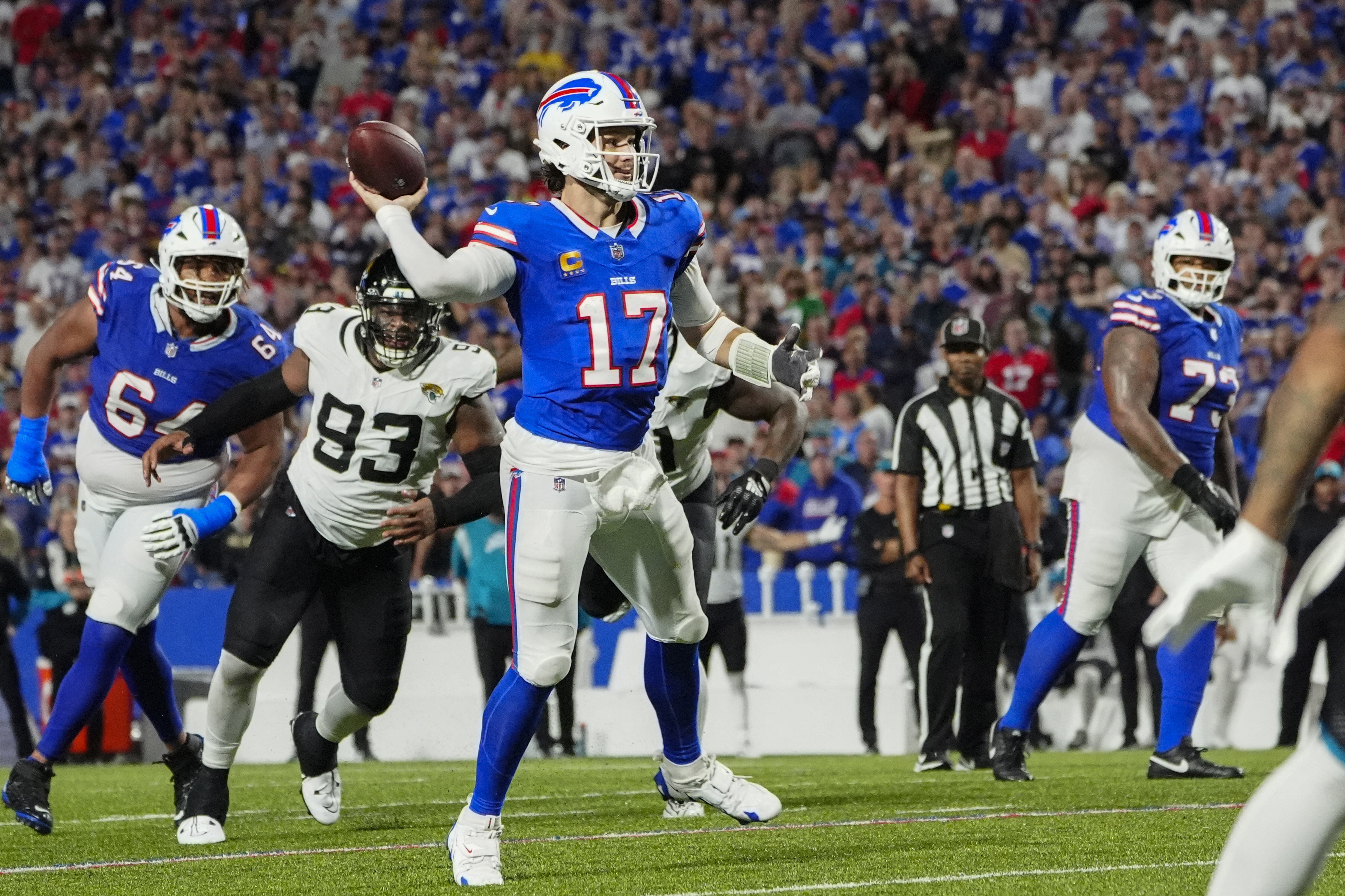 NFL : Buffalo et Josh Allen laminent les Jaguars !