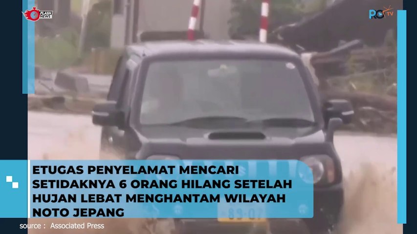 Viral Video Banjir Jepang Rendam Sejumlah Wilayah, Ada Warga Hilang