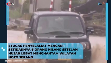 Viral Video Banjir Jepang Rendam Sejumlah Wilayah, Ada Warga Hilang