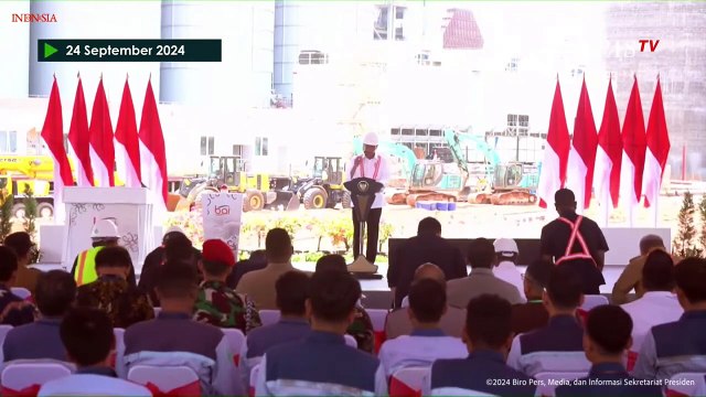 [FULL] Presiden Jokowi Meresmikan Injeksi Bauksit Perdana Smelter di Kalimantan Barat