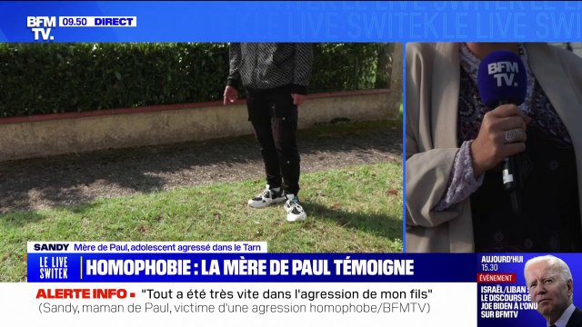 Agression d'un adolescent dans le Tarn: le caractère homophobe ne fait aucun doute pour la mère de la victime