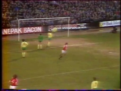 NORWICH.CITY - MANCHESTER.U - 1980 - SAISON 1980/1981 -