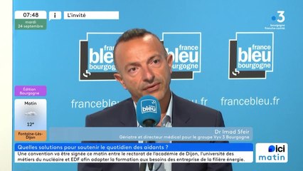 Imad Sfeir, gériatre et directeur médical à Vyv 3 Bourgogne