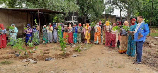 मालाखेड़ा: श्मशान घाट को मोक्ष धाम बनाने की पहल