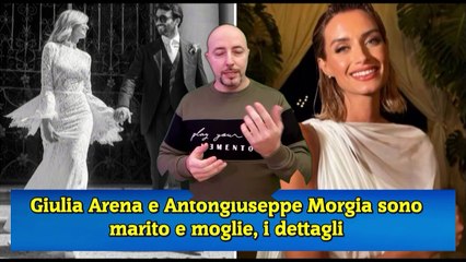 Giulia Arena e Antongiuseppe Morgia sono marito e moglie, i dettagli