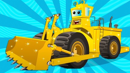 Big Bulldozer Wash, Formation and Uses Video For Kids & Toddlers Cartoon