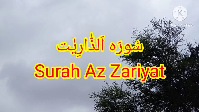 Surah Az Zariyat | Quran pak ki tilawat | quran recitation | learn quran |