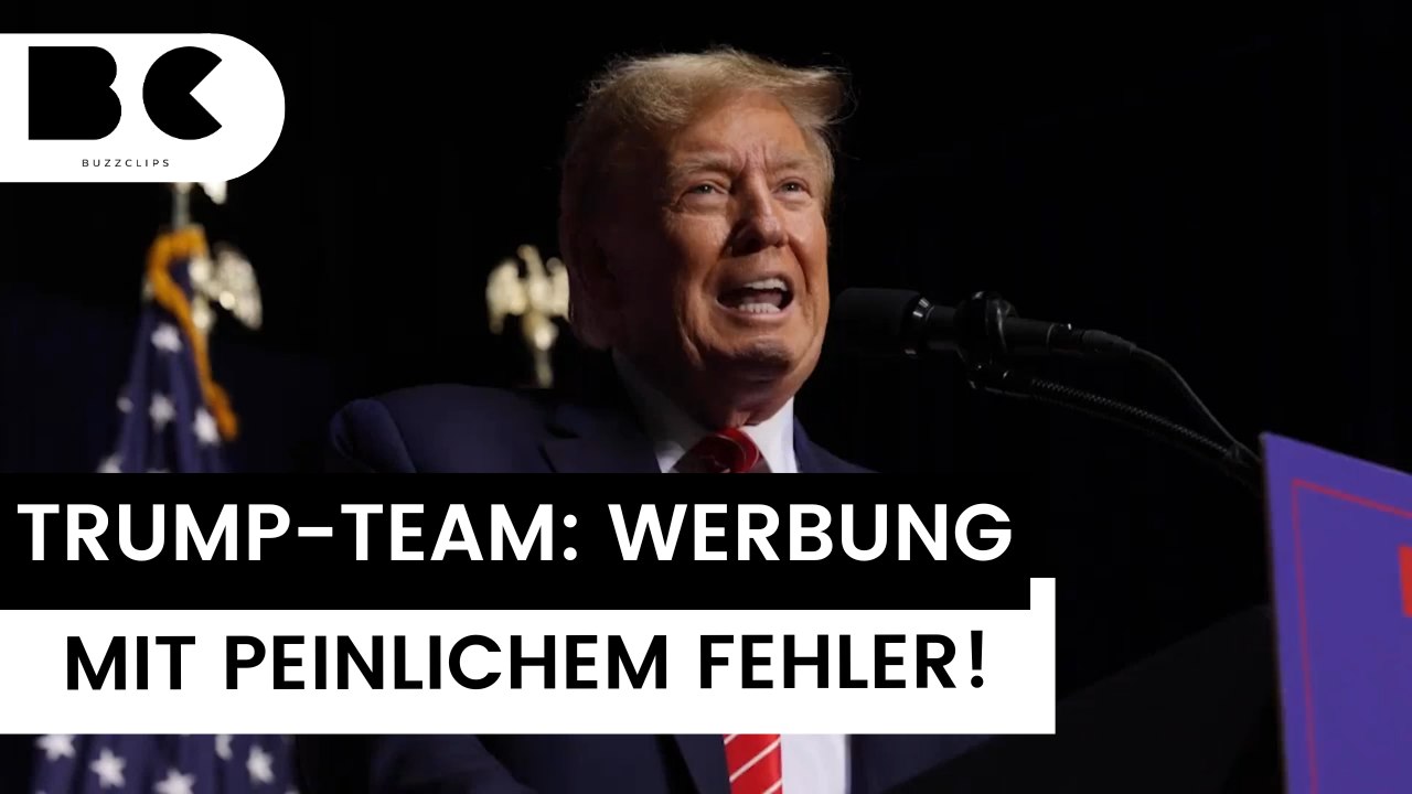 Georgia: Wahlwerbung von Donald Trump enthält peinlichen Fehler