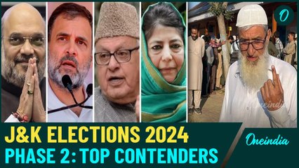 J&k Elections Phase 2: Heavyweights In The Fray| Who is Going to Win J&K polls?
