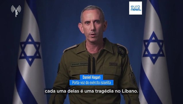 Ataques israelitas no Líbano fazem mais de 550 mortos e milhares de feridos