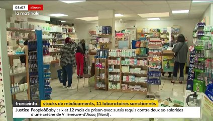 Face à des ruptures « alarmantes » de médicaments jugés essentiels, les autorités sanitaires ont sanctionné par une amende des laboratoires pharmaceutiques pour ne pas avoir maintenu de stocks suffisants