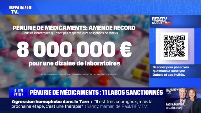 Pourquoi des laboratoires vont-ils écoper de 8 millions d'euros d'amende? BFMTV répond à vos questions