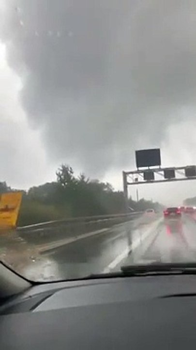Tornado spotted swirling over Luton