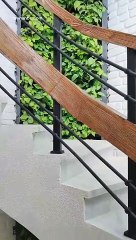 گرین وال طبیعی، اجرای دیوار سبز راه پله عمودی 11
