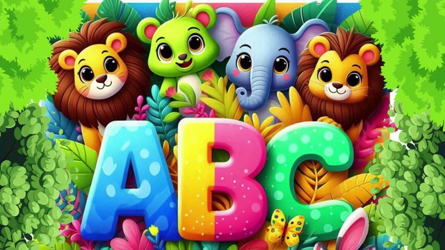 Jungle Animal Alphabet Song for Toddlers (1-3 years) | Learn ABCs with Animal Phonic Song