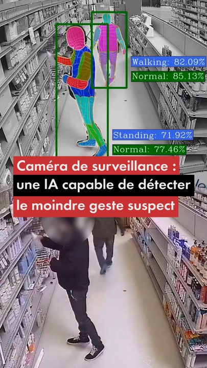 Caméra de surveillance : une lA capable de détecter le moindre geste suspect