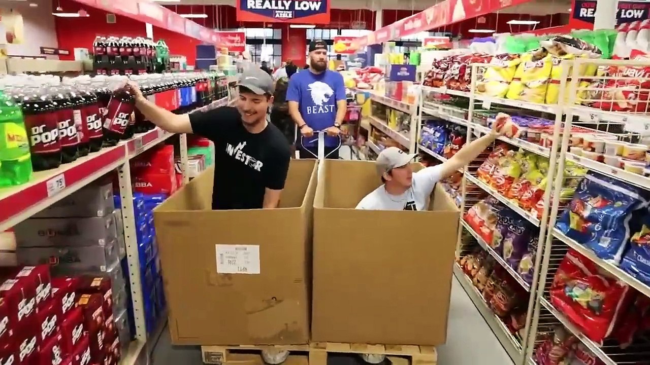 MrBeast  Bought Everything In A Store - Challenge