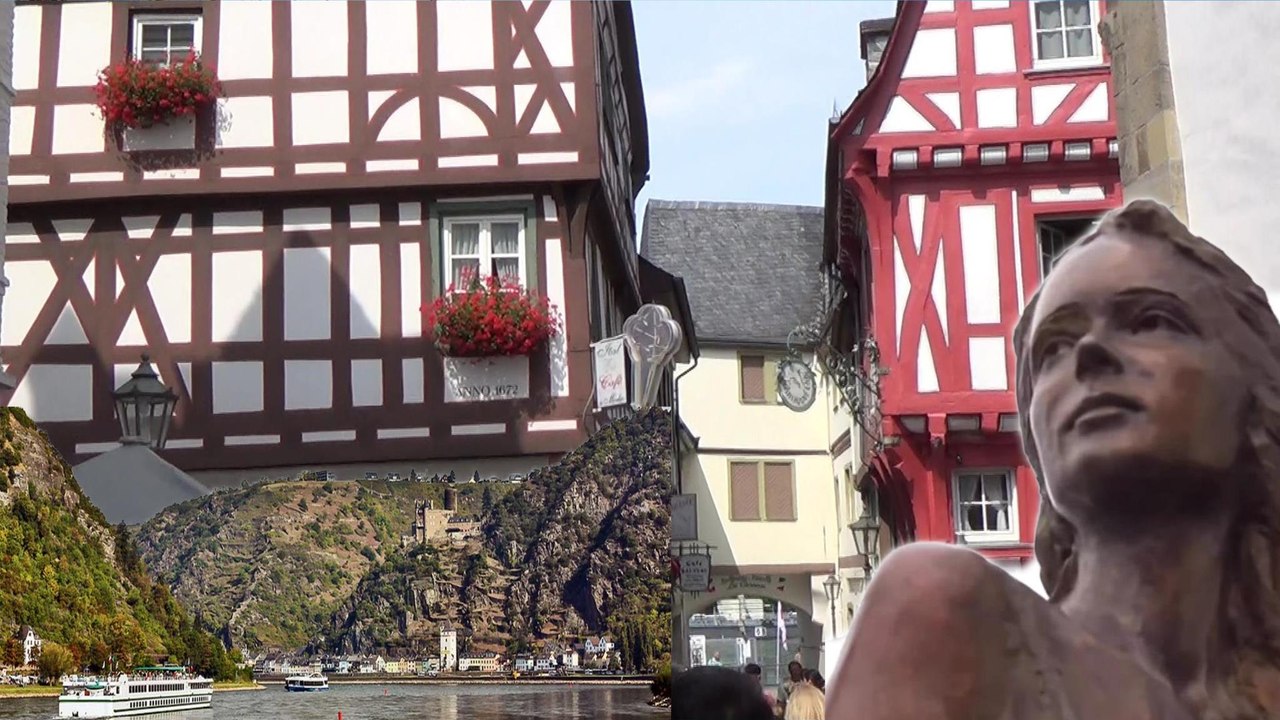 Rhine River Cruise, Boppard (Wine explained & tasting ) to Sankt Goar  (Cuckoo Clocks), Lorelei - German tale,  ItaEu24  14-28 , Germany, 3 Aug 24