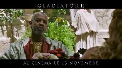 Gladiator II Bande Annonce VF (2024, Action) Denzel Washington, Paul Mescal