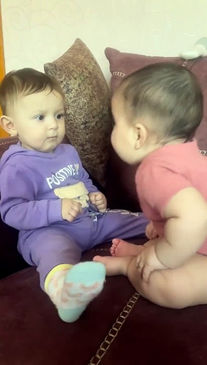 Two Cute Kids ! OH MY GOD its too Funny