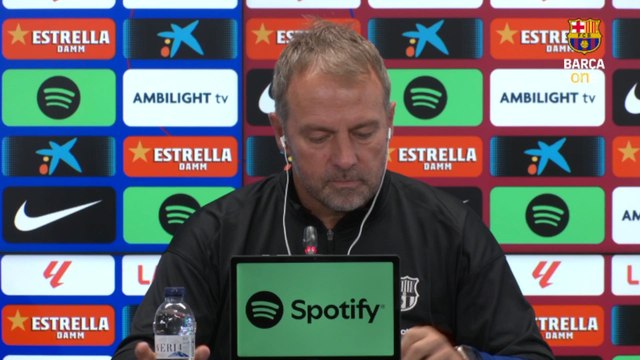 Rueda de prensa de Hansi Flick, previa al FC Barcelona vs. Getafe de LaLiga EA Sports