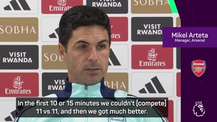 Arteta's Arsenal learning from previous mistakes