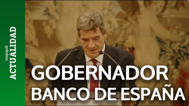 Escrivá toma posesión como gobernador del Banco de España