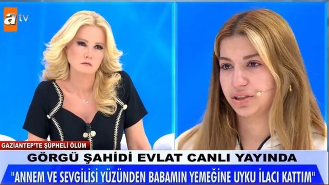 Müge Anlı'da cinayet itirafı: Annemin sevgilisi babamı boğdu, bana da uyku ilacı koydurttular