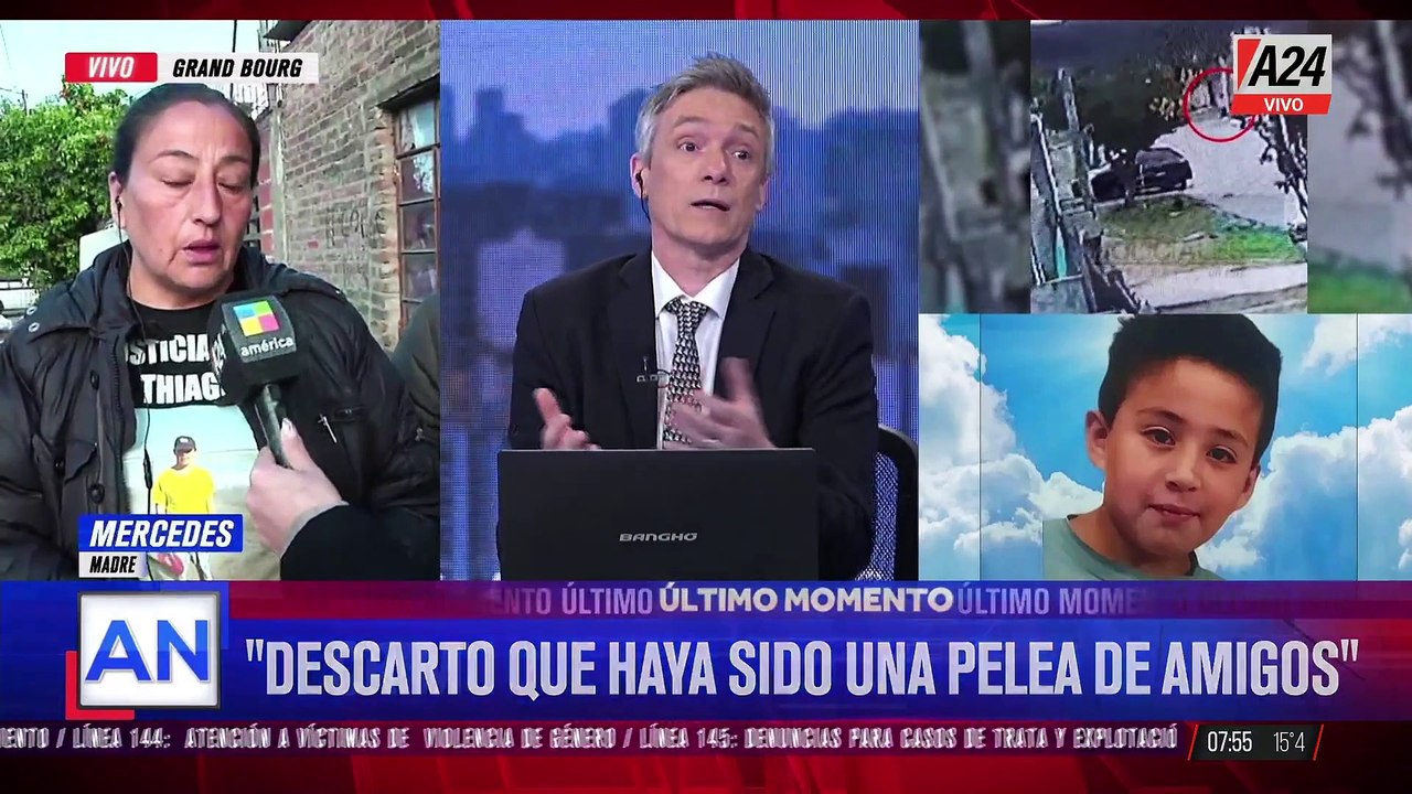 Se conocieron nuevos detalles del nene que fue apuñalado en Grand Bourg mientras jugaba con sus amigos