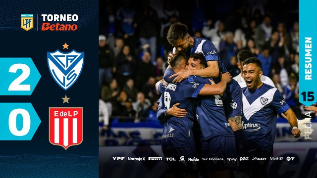 Vélez vs Estudiantes (2-0) | LPF 2024 | Fecha 15