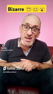 Parfois tu croises des gens bizarres !!