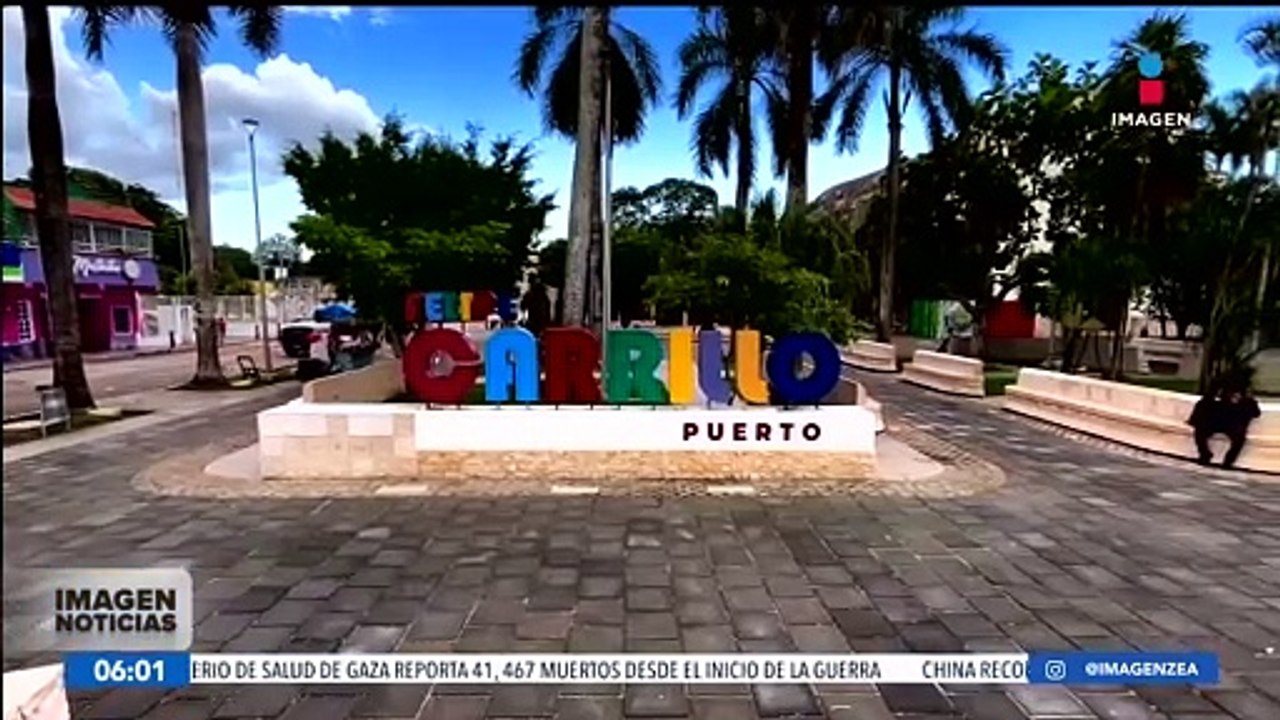 Emiten alerta azul por el ciclón tropical Nueve en Quintana Roo