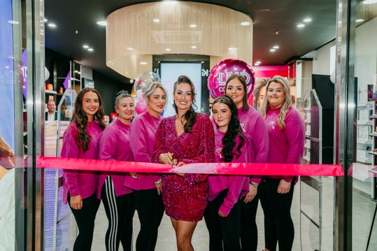 Magherafelt mum's delight as hundreds welcome first LMD Beauty Superstore to Northern Ireland
