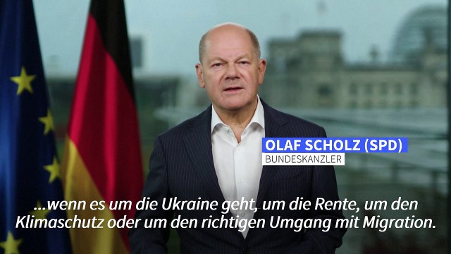 Scholz: Uns eint viel mehr, als uns trennt