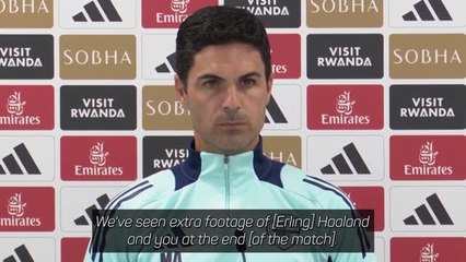 Arteta responds after Haaland's 'stay humble' jibe